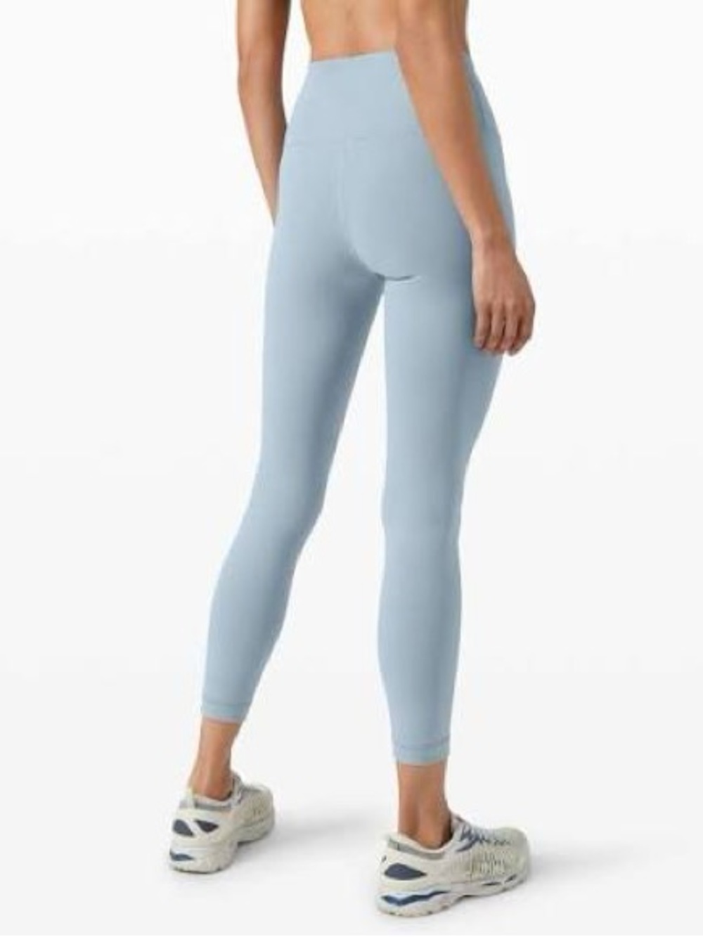 Lululemon Wunder Train High-Rise Tight 25" Chambray Leggings